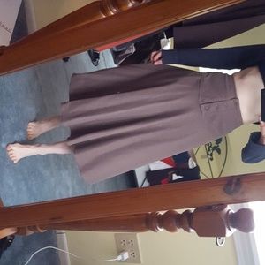 High waisted vibtage skirt with fron pockets